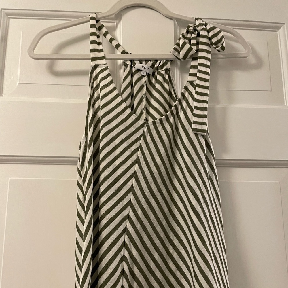 Voy striped halter